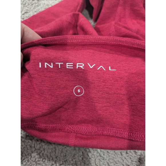 Interval Pink Leggings and Sports Bra Set Size Small - Picture 4 of 13